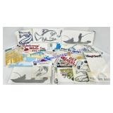 Lot of Fishing Decals