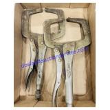 Locking C-Clamp Pliers