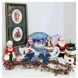 Tote of Holiday Decor