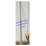 Push Broom & Small Pair of Loppers