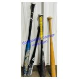 Lot of (4) Baseball Bats