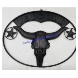 Metal Welcome Sign (23 x 18)