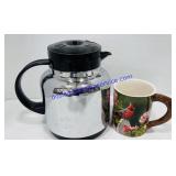 Mr Coffee Carafe And Cardinal Mug