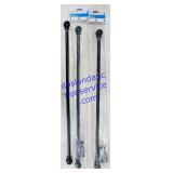 Lot of (3) Decorative Cafe Rods