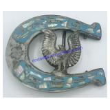 Horse Shoe Belt Buckle