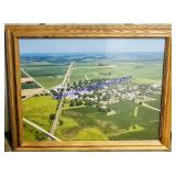 Aerial Picture of Wheatland, IA (24 x 20)