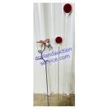 Pair of Reflectors & Yard Ornament