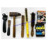 Wooden Mallet, Welding Brushes, Etc..