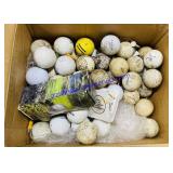 Small box of Golf Balls
