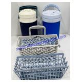 Pair of Water Jugs and Pair of Disheasher