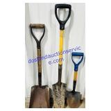 Lot of (3) Shovels