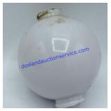 White Lightening Rod Glass Bulb