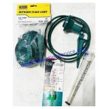 Outdoor Stake Lights & Rain Gauges