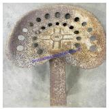 Vintage Metal Tractor Seat