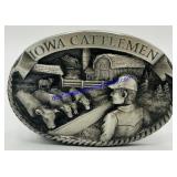Iowa Cattleman Belt Buckle