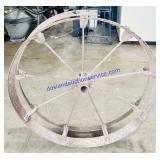 Metal Wagon Wheel (28")