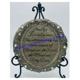 Memorial Plaque & Stand