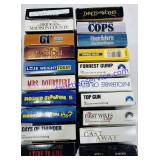 VHS Tapes and Cases