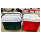 Pair of Small Coolers