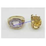 Size 4.5 Ring & Pendant - No Markings