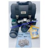 Canon Rebel G Camera, Case, and Accessories