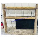 Wooden Hitching Post (59 x 52)