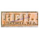 Heavy Metal Heil License Plate (16 x 6)