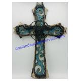 Decorative Western Cross Wall Hanging (19 x 13)