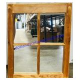 Wood Framed Mirror (25 x 20)