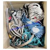Box of Misc. Horse Tack