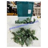 Tote of Holiday Garland Pieces