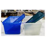 Pair of Totes & Lids