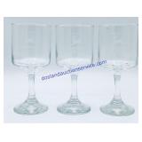 Set of (3) John Deere Glasses