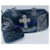 Large Purse and Small Travel Cosmetic Bag