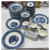 Mixed Set of Royal Ironstone Dinnerware