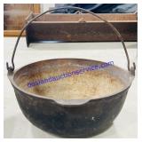 Small Cast Iron Cauldron (11" Wide)