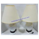 Pair Of Table lamps 22"