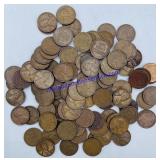 100 1944 Wheat Pennies