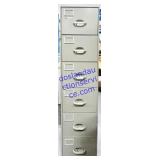 Remington Rand Kompakt Metal 6 Drawer Filing