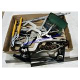 Clamps, Square and Level, Drill Bits and