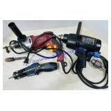 Lot of Two Electric Drills and Cordless Electric