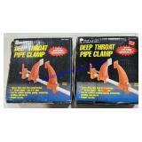 2 Pittsburgh Pipe Clamps