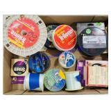 Lot of Different Fishing Line