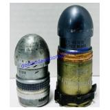 2 Empty CTG 40 MM Practice M385 Rounds