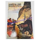 1993 Vintage Remington Arms Metal Sign 16x10"