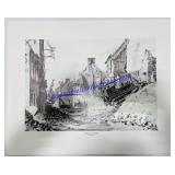 3 John Scott Prints "Timber Trestle Bridge"