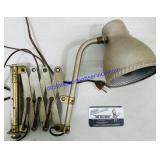 Vintage Accordion-style Wall Lamp