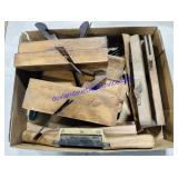 Lot of Wooden Molding Planes