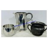 3 Pewter Items