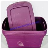 4 30 Gallon Totes w/ Lids